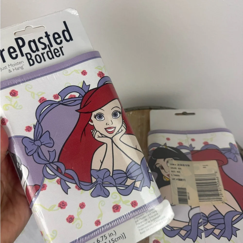 Disney Princess Ariel, Snow White, Belle Wall Border decor border